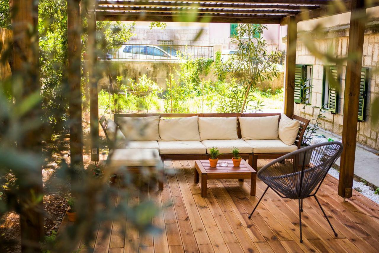 Luxurious Apartment With Private Garden Сплит Экстерьер фото